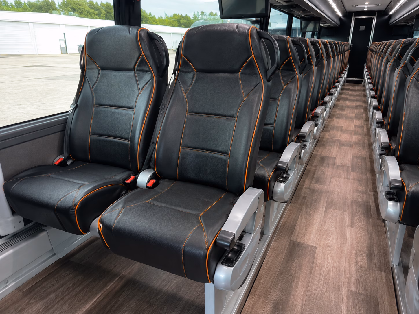 canton corporate event transportation onboard seating