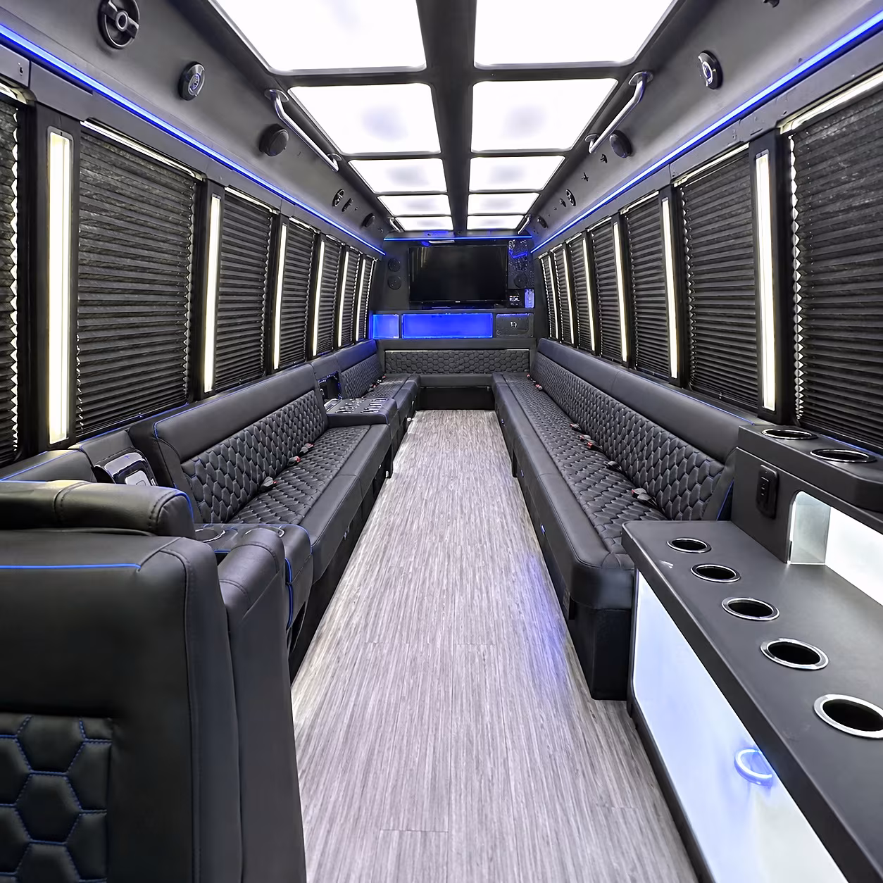 canton party bus rentals inside