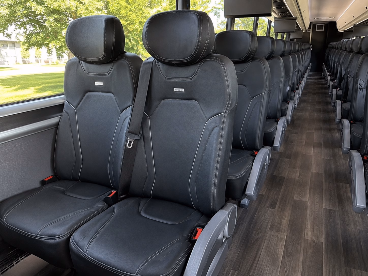 downtown canton weddings deserve a bus that handles the evening traffic