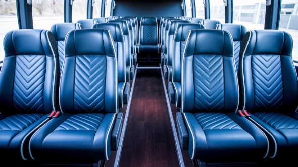 20 passenger minibus inside parma