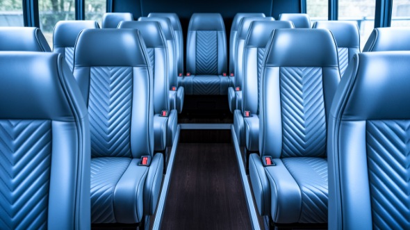 30 passenger minibus inside
